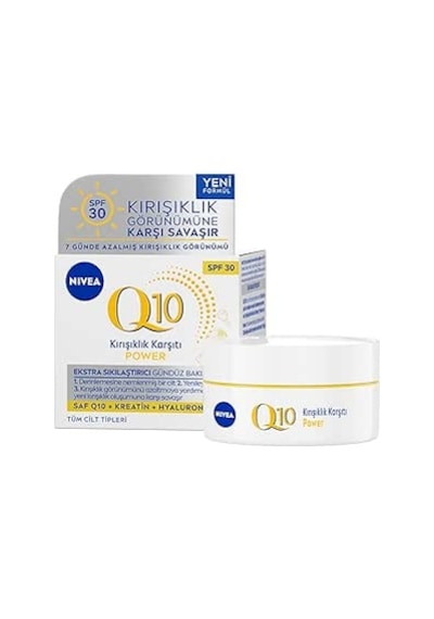 Nıvea Q10 Power Kırışıklık Karşıtı Gündüz Kremi Spf30 50 Ml