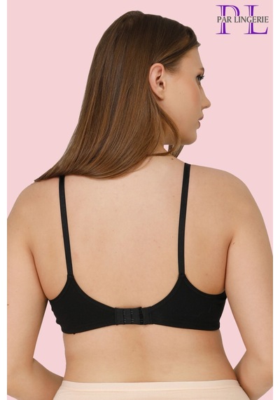 Par Lingerie Hamile Emzirme Sütyeni Kapsız Siyah
