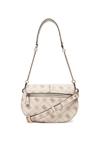 Guess Carrie Logo Kadın Çapraz Çanta Hwgp9898200 Bej