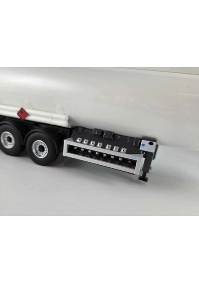 1/43 Eligor Tanker Dorse - Trailer Beyaz Renk