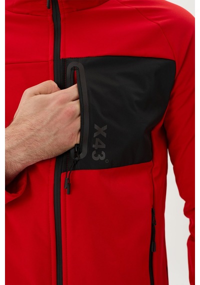 Exuma Erkek Kırmızı Softshell Mont 2011120-657 657-red