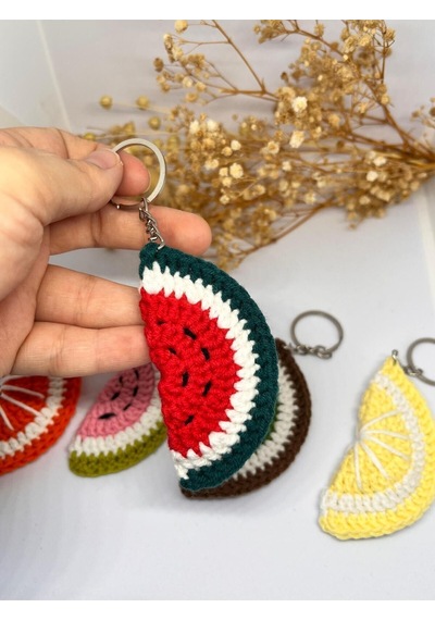 Örgü Amigurumi Karpuz Anaharlık