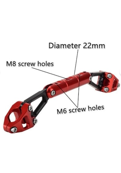 Motosiklet Çok Amaçlı Gidon Barı Pcx 125-150 / Aprilia Sr Gt 200 Sarı 22 MM