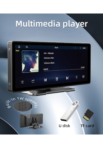 4k Çift Kameralı App Carplay Ve Android Auto Multimedya