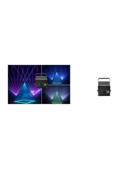 Layu Ac-03rgb 3 Watt Rgb Lazer 25kpps Double Safety Design Sd Card Dmx Ilda Analog