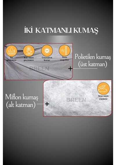Gri Kilit Uyumlu Bisiklet Brandası, Bisiklet Koruma Örtüsü, 4 Mevsim Koruma