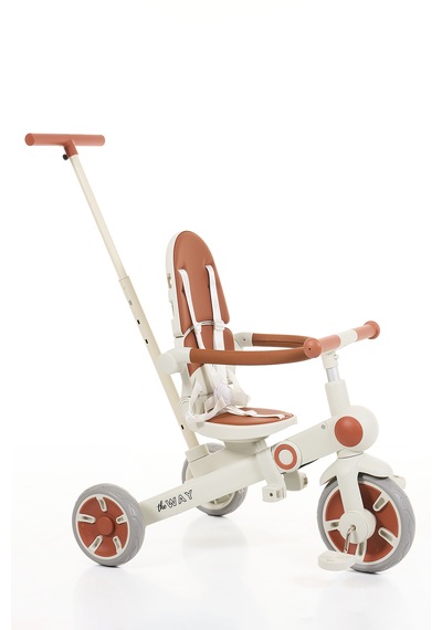 Flow 9in1 Smart Trike Çift Yönlü, Yatabilir, Katlanabilir, Denge Bisikleti Özellikli Bebek Ve Çocuk Bisikleti Beyaz
