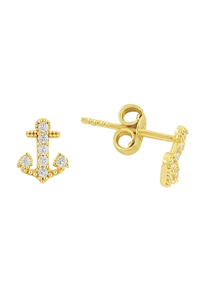 Altın Çapa Küpe As8Kp14 Altınsepeti