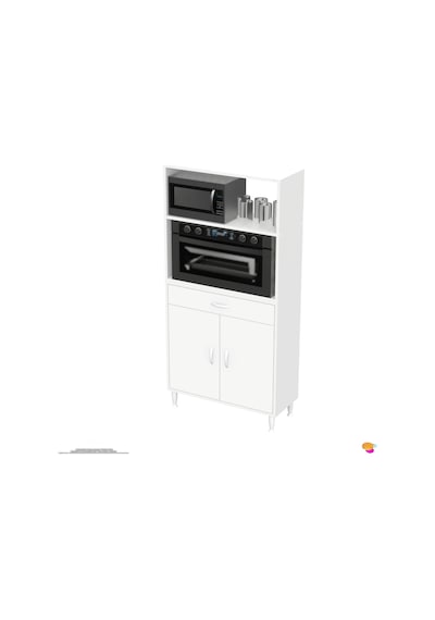 Modilayn Vio Fırın Dolabı 75x163,4x32.5 Cm Çekmeceli Kapaklı Mini/midi Mikrodalga Mutfak Dolabı Beyaz Modilayn Vio Fırın Dolabı 75x163,4x32.5 Cm Çekmeceli Kapaklı Mini/midi Mikrodalga Mutfak Dolabı Beyaz