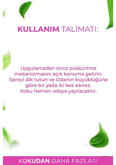 Auran Japon Kiraz Çiçeği Oda Ve Çamaşır Spreyi Oda Kokusu Oda Spreyi Room Spray 250ml Diğer
