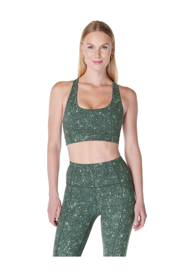 Sweaty Betty Sweaty Betty Super Soft Reversible Kadın Yeşil Yoga Bra 44051 Yeşil
