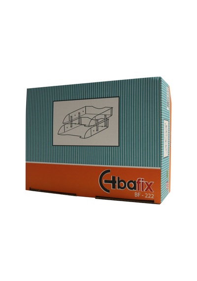 Bafix Evrak Rafı Hareketli Plastik 2 Li Şeffaf Bfx 222