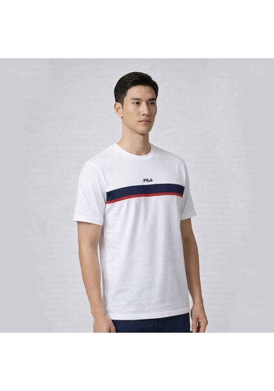 Beyaz Fila Erkek Günlük T-shirt Sagano Fam1211.10001