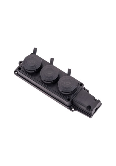 Byes Kauçuk Grup Priz 3 Lü 1x16a Ip54