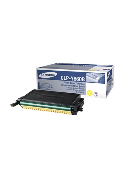 Samsung Uyumlu Clp-Y660B 5000 Sayfa Kapasiteli Sarı Toner