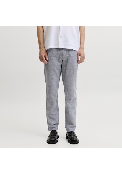 Jack & Jones Erkek Tapered Fit Chino Pantalon - Wace - 12254132 Faded Denim