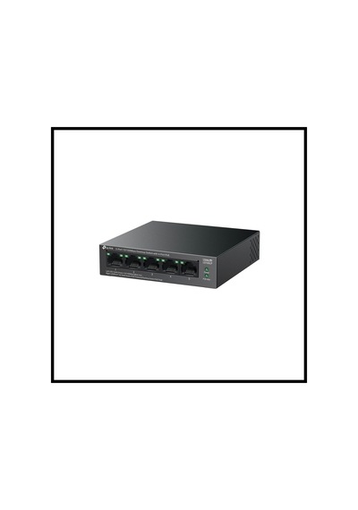 Tp-lınk Ls105lp, Green Tech, 5 Port, Megabit, 4 Port Poe 41w, Metal Kasa, Yönetilemez, Masaüstü Swit