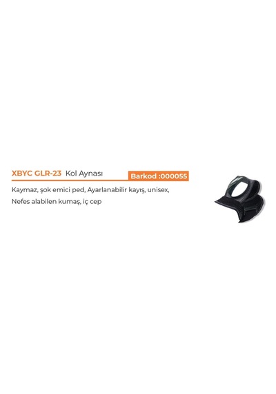 Xbyc Glr-23 Kol Aynası Kaymaz Şok Emici Pedli Bisiklet Kol Ayna