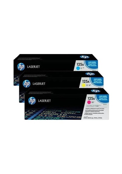 Hp Cf373Am 125A 3'Lü Paket Toner