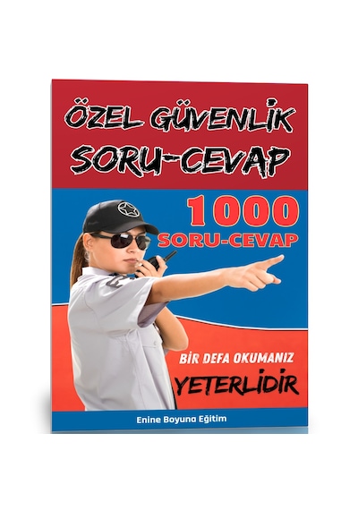 Özel Güvenlik Soru-cevap Kitabı 1000 Soru