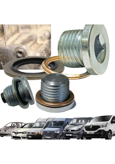 Modus Fluence Master 2-3 Trafıc 2-3 Karter Tapası Tapa Pulu Ve Bakır Conta Seti