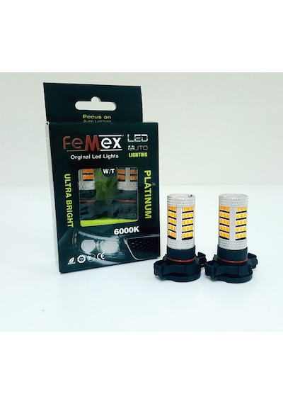 Femex Psx24w - H16 Sis/sinyal Led Ampul Turuncu 1200lm Sis/sinya N11.1385