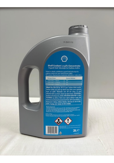 Coolant Longlife M Concentrate Antifiriz Üretim Tarihi 2025