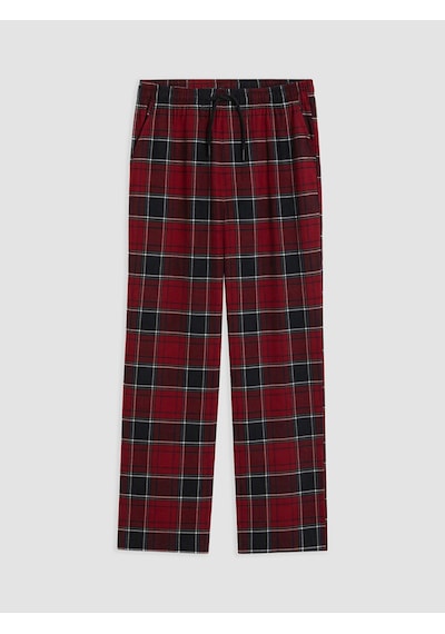 LC Waikiki Lc Waıkıkı Kırmızı Ekose Erkek Pijama Alt
