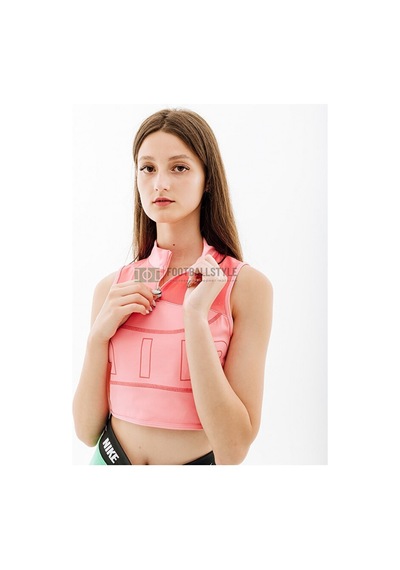 Nike Sportswear Air Women's Crop Tank Top Pink Dx0284-611 001