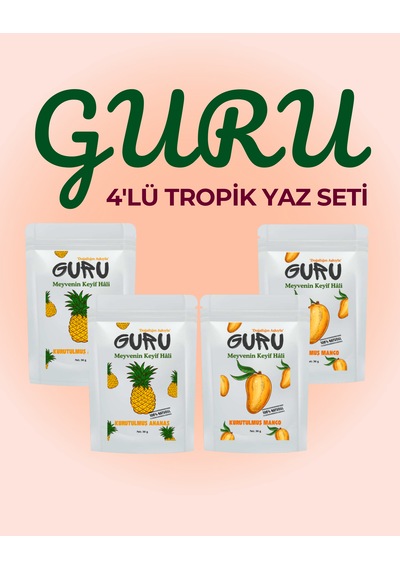Guru Tropik Yaz Seti 4'lü