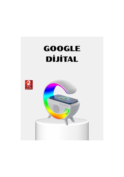 Rgb Işıklı Kablosuz Şarjlı Hoparlör Fm Ralu Akıllı Gece Lambası