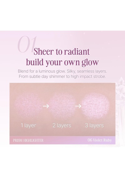 Clıo Mikro İnci Tanecikleriyle Yoğun Işıltı Sağlayan Highlighter Prism Highlighter 01 Gold Sheer