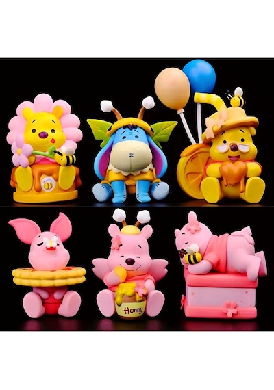 Winnie The Pooh Bahar Serisi Mini Koleksiyon Figürü 8 Cm Rastgele 1 Adet