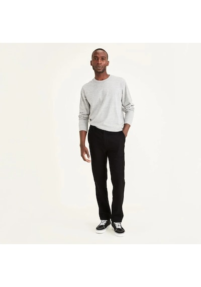 Dockers Smart 360 Comfort Knit Slim Fit Erkek Chino Pantolon A141900020 Siyah