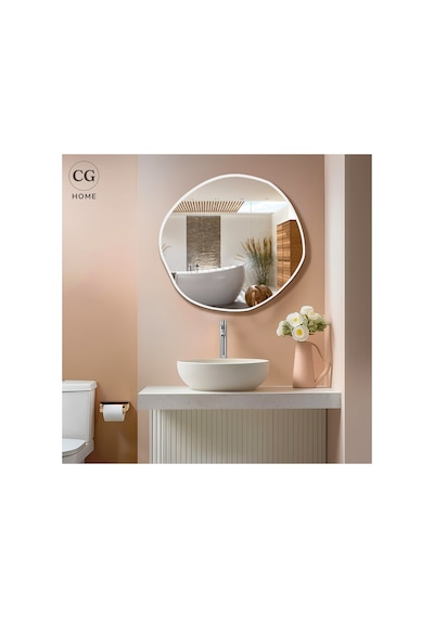 Ant Home Asimetrik Ayna, Duvar Aynası, Konsol Aynası, Pinterest Ayna, Holl Aynası, Beyaz Çerçeveli Ayna