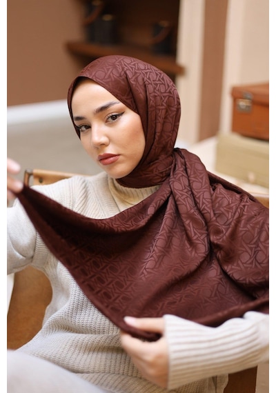 Silk Home Deluxe Şal - Çikolata - Çikolata