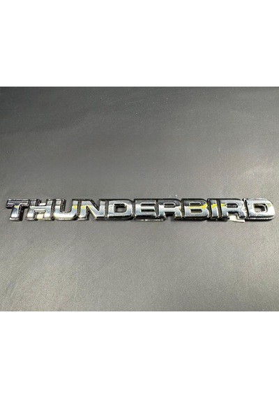 Döküm Arma"thunderbırd " Yazılı Bagaj Arması 0