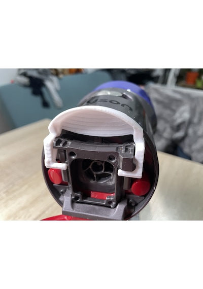Dyson V8 Uyumlu Toz Haznesi Düğmesi Açma Kolu Kırmızı