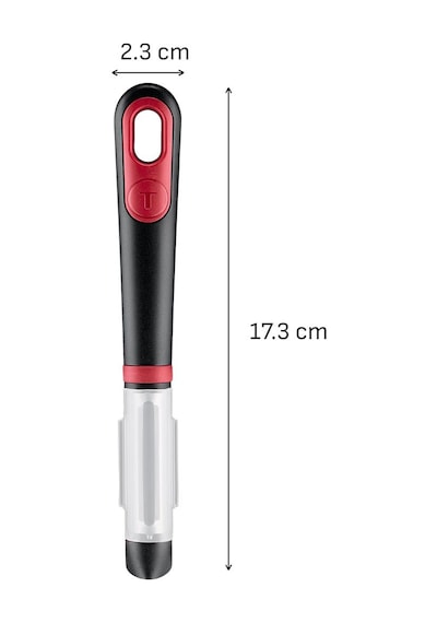 Tefal Ingenio+ Çift Bıçaklı Sebze & Meyve Soyacağı 001 Siyah