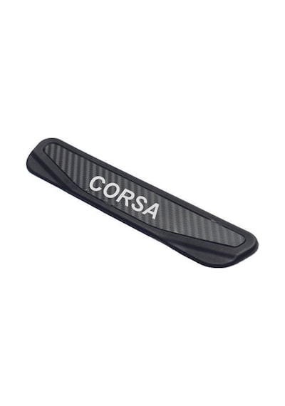 Opel Corsa C 2000-2006 Modeller New Karbon Kapı Eşiği 4 Parça Yazılı