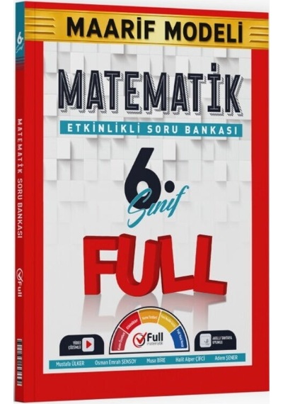 6. Sınıf Matematik Maarif Model Soru Bankası Full Matematik