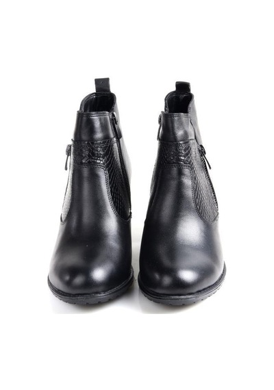 Scavia 02672 6,5 Cm Topuklu Orto Pedik Kadın Deri Bot - Ppc02672 001