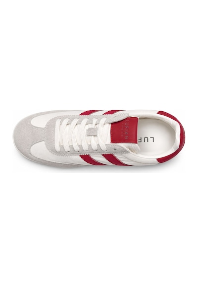 Lufian 121230067 Greta Deri Unisex Sneaker Ayakkabı Kırmızı