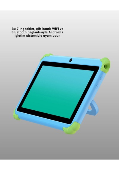 7 İnç Android Tablet Wifi Bluetooth Ve Çift Kamera Destekli Beyaz