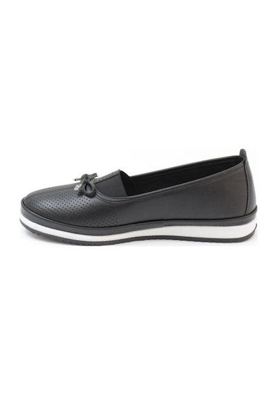 Nesilshoes Nesil Shoes Sdf P01 Günlük Anatomik Kadın Ayakkabı Siyah