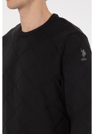U.s. Polo Assn. Erkek Siyah Kazak /triko 50307825-vr046 Siyah