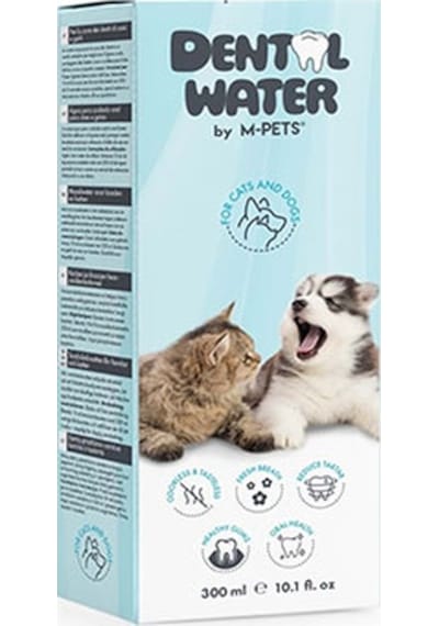 M-pets Kedi Ve Köpekler İçin Ağız Ve Diş Bakım Suyu 300 Ml 244-76004.01