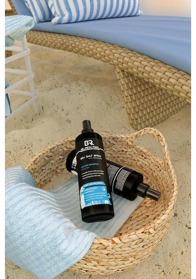 Black Red Sea Salt Spray Orta Tutuşlu Hacimlendirici Uv Deniz Tuzu Saç Spreyi 200 Ml