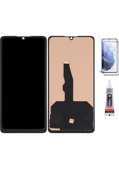 Huawei P30 Uyumlu Ekran Lcd Dokunmatik B7000 15ml Yapıştırıcı Ve Kırılmaz Cam İle Beraber Yc