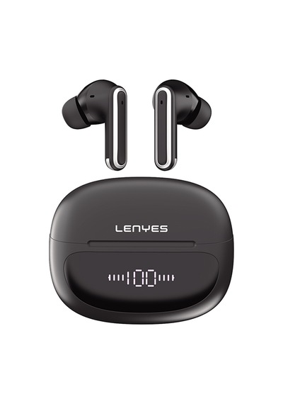 Lenyes Air 107 Anc/enc Teknoloji 360 Panaromik Ses Özellikli Kulak İçi Bluetooth Kulaklık V6.0 Siyah